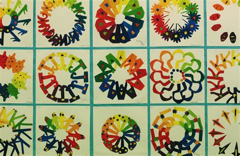 color wheels | Elementary art projects, Art classroom, Art lessons ...