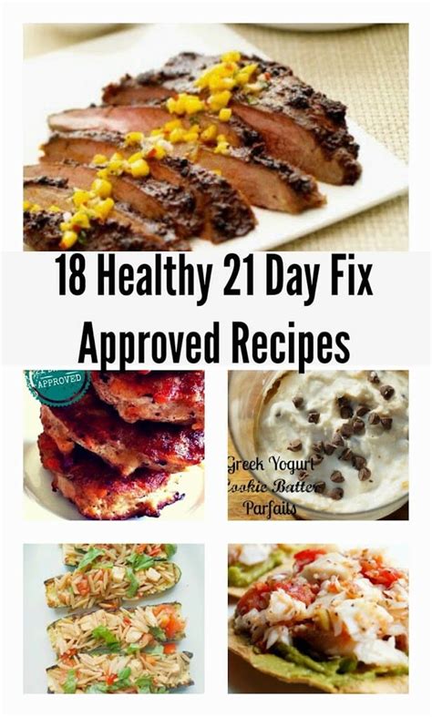 21 Day Fix Recipes for the 21 Day Fix by Beachbody