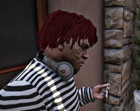 Trippie Redd Tattoos for Franklin - Gta5-Hub.com