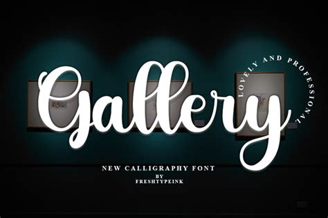 Gallery Font | FreshTypeINK | FontSpace