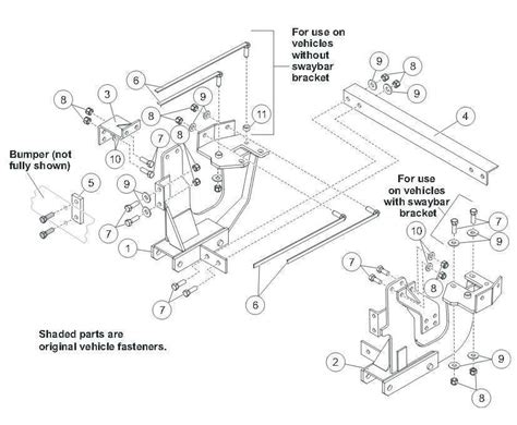 Western SnowEx Part # 67982 - UltraMouunt Plow Mount Kit for Ford Super ...