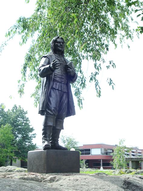 RWU Roger Williams Statue