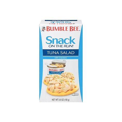 Bumble Bee® Tuna Salad with Crackers, 3.5 oz. Packs, 12 Packs/Box at Staples