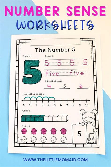 Number Sense Worksheets 1-10 - Number Practice