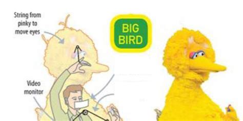 Ever Wonder How The Big Bird Costume Worked?