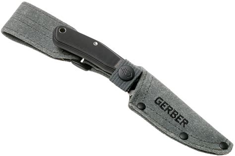 Gerber Downwind Caper 30-001820 Black G10, hunting knife | Advantageously shopping at ...