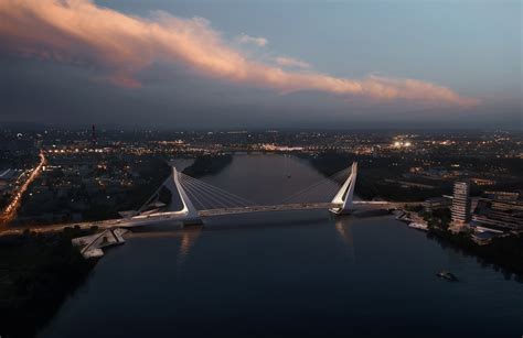 New Danube Bridge linking Buda and Csepel soon to take shape