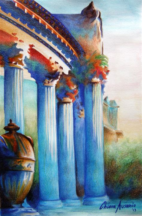 Palace of Fine Arts Colonnade by kiaraausanio on DeviantArt