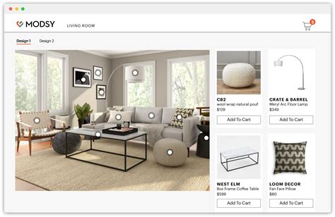 Shopping through Modsy | Interior design, Online interior design, Modsy