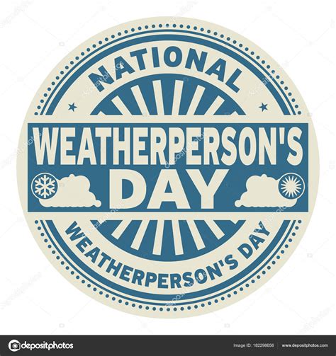 Happy National Weatherperson’s Day