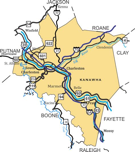 Cycling Scenic WV - Kanawha County