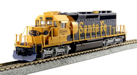 Santa Fe SD40-2 #5088-Mid Headlight-HO Scale-by Kato - A-Trains.com