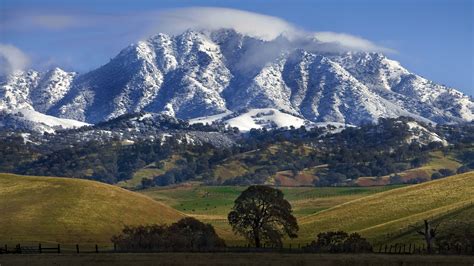 nature, Landscape, Mountain, Hill, Trees, Snow Wallpapers HD / Desktop ...