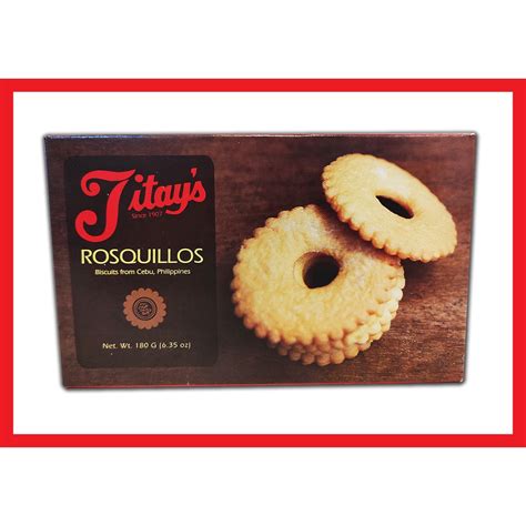 Titay's Rosquillos 1 pack 180 g Cebu's Best Delicacies Pasalubong Product Freshly Baked Best ...