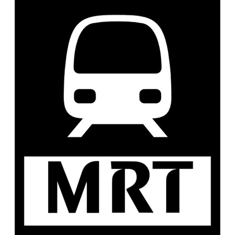 Icono de Logotipo del metro de singapur