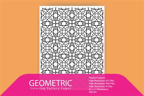 Geometric Pattern Graphic by samima01723 · Creative Fabrica