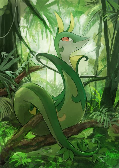 Serperior | Pokemon rayquaza, Pokemon art, Pokemon pictures