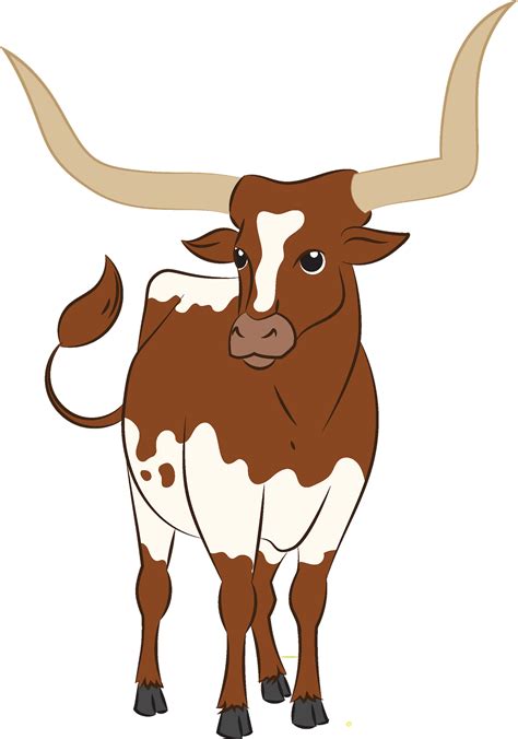 Longhorn Clipart - Png Download - Full Size Clipart (#5416865) - PinClipart