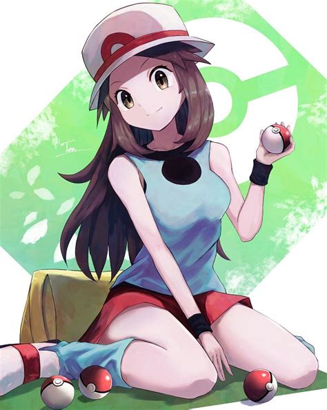 Leaf (Pokémon) - Pokémon Red & Green - Image by Pixiv Id 28090097 #3676081 - Zerochan Anime ...