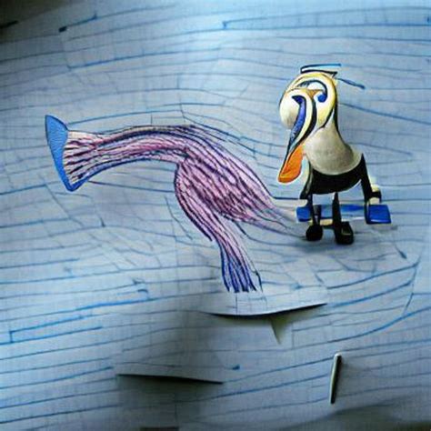 Nigel The Pelican from Finding Nemo child drawing by PenguinDareangel12 on DeviantArt