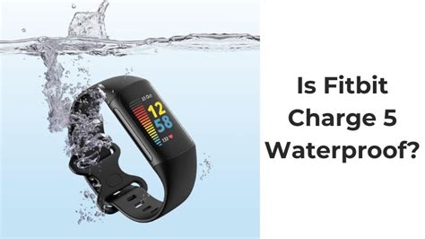 Fitbit Charge 5: Swimproof or Showerproof? We Explain