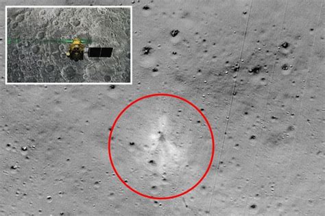 Nasa spots India's doomed Vikram moon lander on lunar surface 2 months after mysterious crash ...