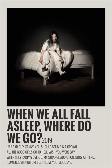 When We Fall Asleep Where do We Go? By Maja | Minimalist music, Music ...