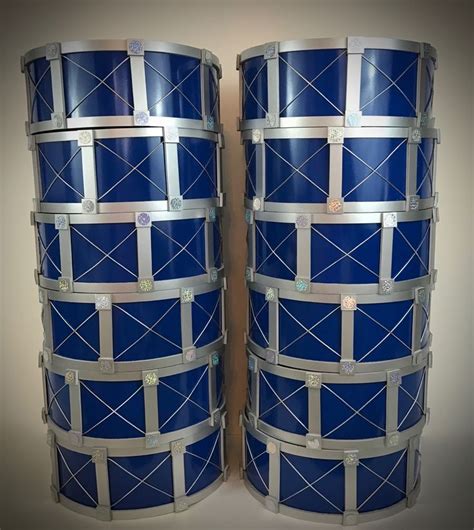 Drum bases for party centerpieces. How many do you need? Put anything ...