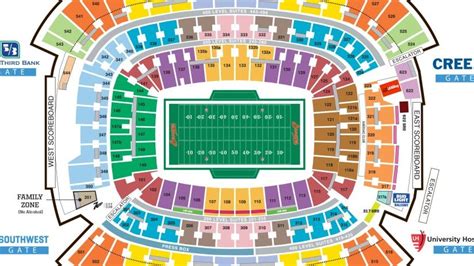 Cleveland Browns Stadium Seating Chart With Rows - Chart Walls