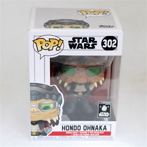 Funko POP! Star Wars #302 Hondo Ohnaka - Limited Galaxy's Edge (Disney ...