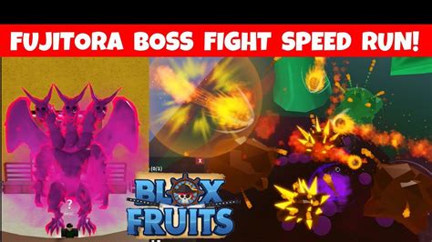 How Fast Can I Defeat Fujitora Using Venom In Blox Fruits? Boss Fight Sp... | Roblox, Venom, Anime