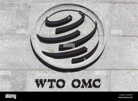 World trade organization logo hi-res stock photography and images - Alamy