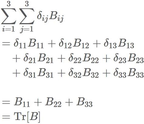 Kronecker's dalta (definition and application examples) - SEMATH INFO