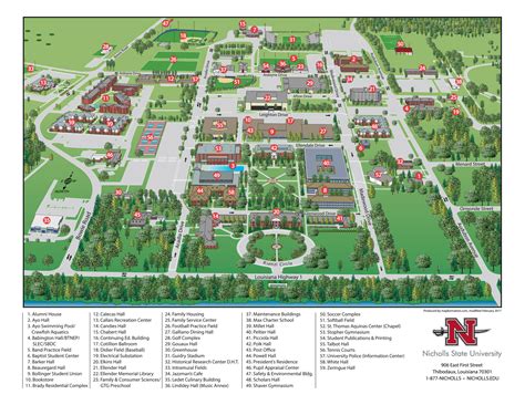 Nichols College Campus Map - Draw A Topographic Map