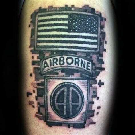 30 Classic Airborne Tattoos for Men [2023 Inspiration Guide]