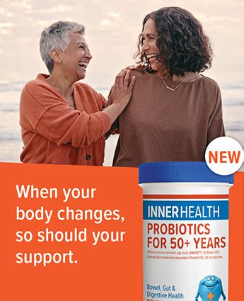 Probiotics For 50+ Years | Probiotics For Mature Microbiome | Inner Health