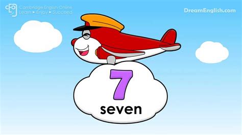 Numbers 1-10 Learning for Kids Little Flyers Series - YouTube