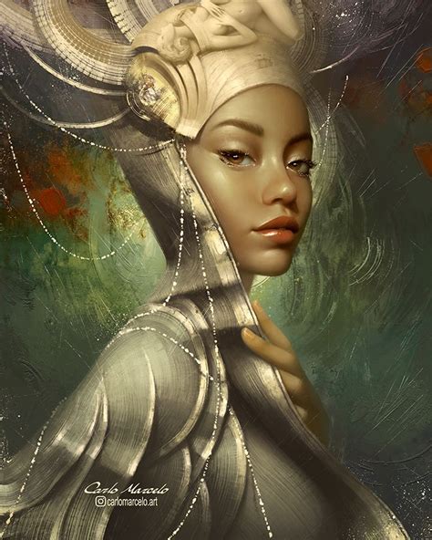 Virgo by Carlo-Marcelo on DeviantArt | Portrait art, Fantasy character design, Portrait artist