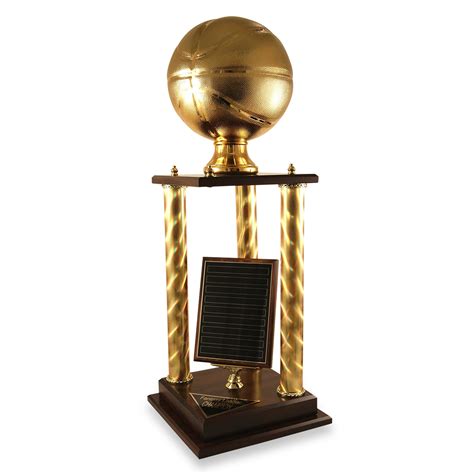 Golden Basketball Victory Trophy - Far Out Awards