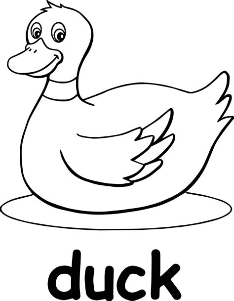 Duck Duck Goose Coloring Pages - Free Coloring Pages Printables