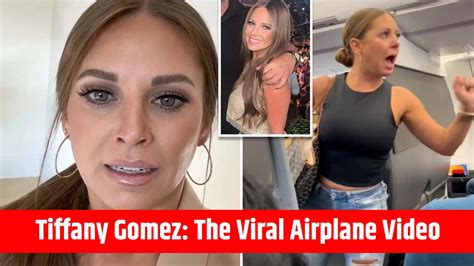 Tiffany Gomez: The Viral Airplane Video And Her Mother's Influence ...