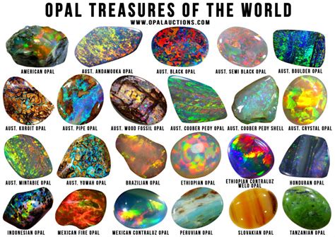 TEN OPAL TREASURES OF THE WORLD POSTERS