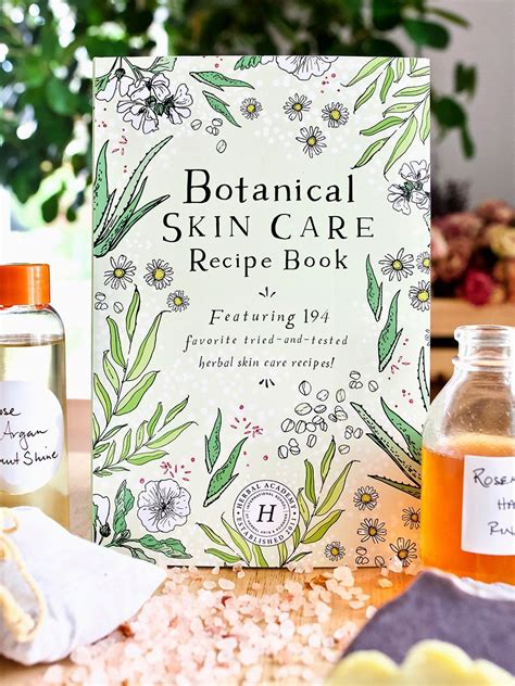 Botanical Skin Care Recipe Book. This informative DIY herbal skin care book is filled with 194 ...