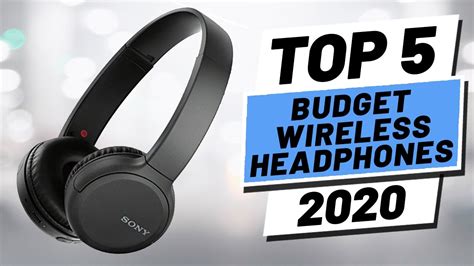 Top 5 BEST Budget Wireless Headphones of (2020) - YouTube