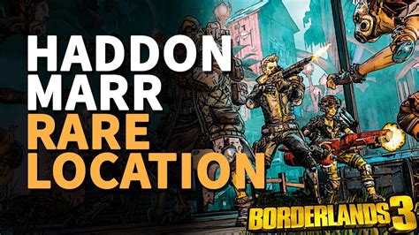 Haddon Marr Location Borderlands 3 Ashfall Peaks - YouTube