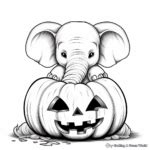 Baby Elephant Coloring Pages - Free & Printable!
