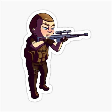 "Glukhar - Escape From Tarkov" Sticker for Sale by CamithArt | Redbubble