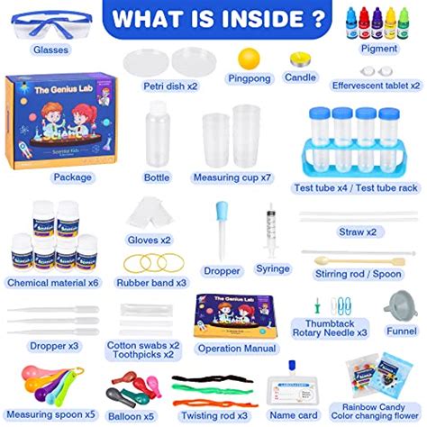 Science Kit for Kids,36 Science Lab Experiments,Scientist Costume Role ...