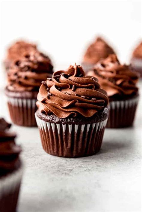 Best Ever Moist Chocolate Cupcakes Recipe - House of Nash Eats