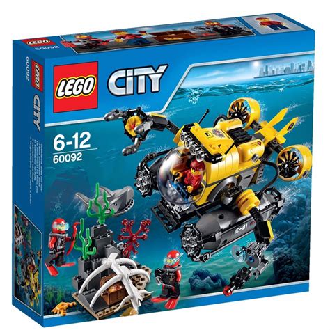 LEGO City Deep Sea Submarine 60092 [New] Building Toy Set - LEGO ...